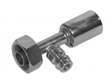 Raccord A sertir acier diamètre réduit Droit FEMELLE ORING 1'' + PP R134a |  |