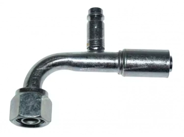 Koppeling Stalen krimpfitting - gereduceerde dia. 90° FEMELLE ORING PP 1234YF |  |