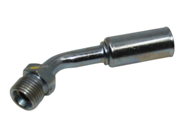 Koppeling Stalen krimpfitting - gereduceerde dia. 45° ACIER 45° MALE INSERT ORING M6 |  |