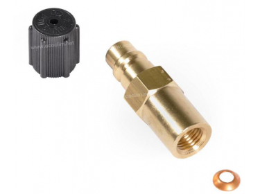 Fitting Reconversion Fitting ADAPTATEUR HP R12 R134A DROIT |  |