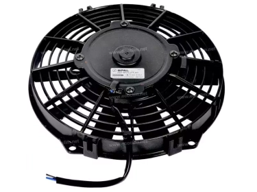 Ventilateur Soufflant 24V Pale : Ø225 SPAL - Ø = 225 - EPAIS = 52 | 23105495 | 1209025 - 12090250 - 12090251 - 12090252 - 12090253 - 12090254 - 12090255 - 12090256 - 12090257 - 12090258 - 12090259 - 30100345 - 30315030 - 9.1007 - VA07BP7C31S