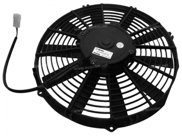 Fan Afzuigend 12V Lemmet : Ø305 SPAL - ? = 305 - EPAIS = 63 |  |