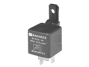 Componente elétrico Relé NAGARES RLP/52-24 24V | 0008201710 - 1164018 - 5516038408 - 81259020102 - 837878 - A0008201710 - AT162863 |