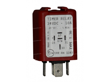 Composant électrique Relais TEMPO 24V PREREG 20 ON/300 OFF |  |