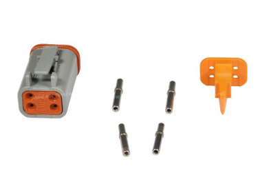 elektrisches Bauelement DEUTSCH Stecker Kit 4 VOIES DT06-4S |  |
