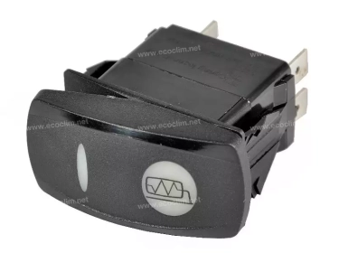 Composant électrique Interrupteur Carling Technologies DEGIVRAGE CONTURA 5 12V |  |