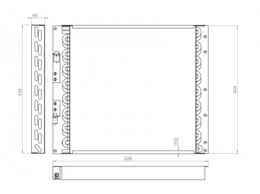 Exchanger Condenser OEM CONDENSEUR AURORA | 0013004300 - 283-LR5-0006 - 283LR50006 | 283-LR5-0006 - 400-2127