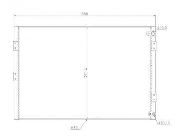 Exchanger Condenser OEM  | 1911513830 - 208-979-7520 - 2089797520 | 400-6145 - 62-KT6145