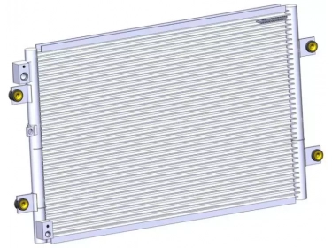 Exchanger Condenser OEM  | 520-00004 - 52000004 | 120ZDA1102 - 2100-77001 - 400-8500