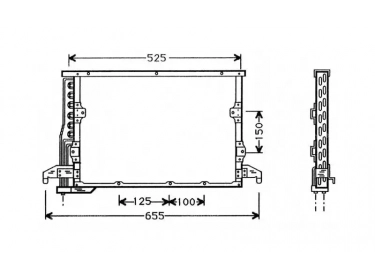 Exchanger Condenser OEM  | 64538391416 | 08022012 - 1223352 - 12233520 - 12233521 - 12233522 - 12233523 - 12233524 - 12233525 - 12233526 - 12233527 - 12233528 - 12233529 - 35272 - 53621 - 816983 - BW5190