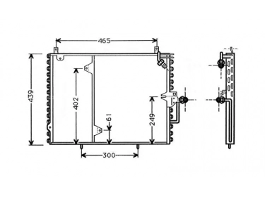 Exchanger Condenser OEM  | 1248300570 - 1248301370 - A1248300570 - A1248301370 | 11.5038 - 1223054 - 12230540 - 12230541 - 12230542 - 12230543 - 12230544 - 12230545 - 12230546 - 12230547 - 12230548 - 12230549 - 53696 - 816877 - AC150000S - MS5160