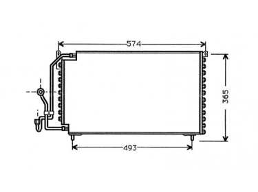 Exchanger Condenser OEM  | 6455P6 | 1223020 - 12230200 - 12230201 - 12230202 - 12230203 - 12230204 - 12230205 - 12230206 - 12230207 - 12230208 - 12230209 - 53755 - 816788 - PE5162