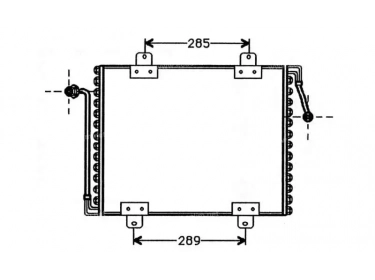 Exchanger Condenser OEM  | 7700791009 | 35213 - 53207 - RT5180