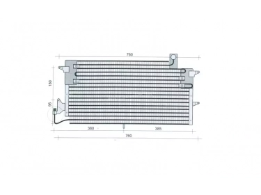 Echangeur Condenseur OEM  | 357820413 | 1223111 - 12231110 - 12231111 - 12231112 - 12231113 - 12231114 - 12231115 - 12231116 - 12231117 - 12231118 - 12231119 - 35204 - 53238