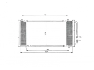 Exchanger Condenser OEM  | JRB100450 | 35434 - 816986