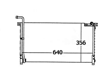 Wärmetausche Kondensator OEM  | 9211059G00 | DN5161