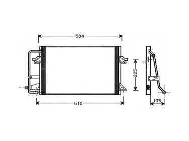 Wärmetausche Kondensator OEM  | 1030130 - 6925232 - 91AG19710AC - 91AG19710AD - 93AW19710AC | 1223033 - 12230330 - 12230331 - 12230332 - 12230333 - 12230334 - 12230335 - 12230336 - 12230337 - 12230338 - 12230339 - 24-60138 - 35251 - 53663 - 7004994 - 816898 - FD5178