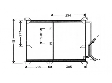 Serpentin Condensador OEM  | 2018302270 - A2018302270 |