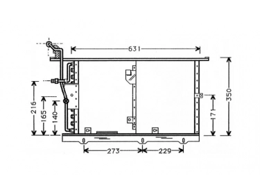 Exchanger Condenser OEM  | 1298300170 - A1298300170 | 53919 - 7401110 - MS5201 - TSP0225323