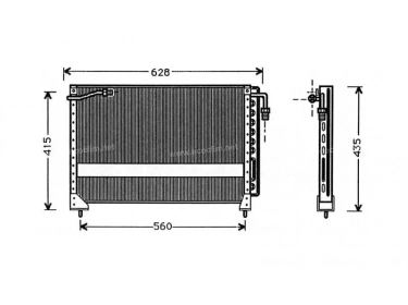 Exchanger Condenser OEM  | CBC3119 | JR5010