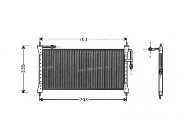 Exchanger Condenser OEM  | CBC2809 | 35202 - JR5011
