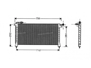 Exchanger Condenser OEM  | C43924 | JR5016