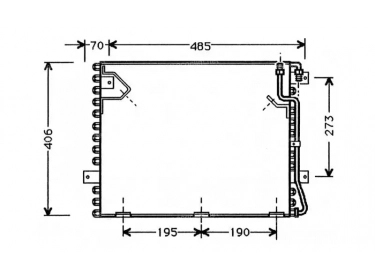 Exchanger Condenser OEM  | 64531376470 - 64531468401 | 24-30024 - 53932