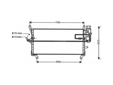 Exchanger Condenser OEM  | 46432043 | 11.2019 - 1223469 - 12234690 - 12234691 - 12234692 - 12234693 - 12234694 - 12234695 - 12234696 - 12234697 - 12234698 - 12234699 - 35256 - 53658 - FT5178D