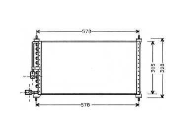 Echangeur Condenseur OEM  | 80110SS0A11 - 80110SS0A12 |