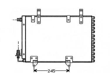 Exchanger Condenser OEM  | 6455H8 | 816739
