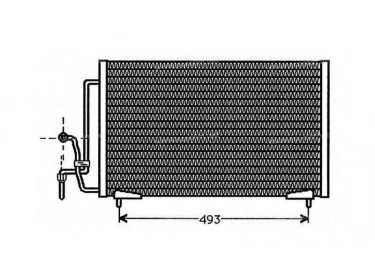 Warmtewisselaar Condensor OEM  | 6455R3 - 96194366 | 35813 - 53740 - 7401491 - 816835 - PE5184