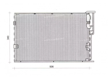 Warmtewisselaar Condensor OEM  | 64538378613 | 53622