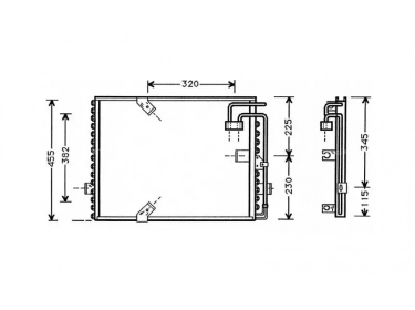 Warmtewisselaar Condensor OEM  | 64531392941 | 35236 - 53625 - 62-BW5187 - 816981 - BW5187