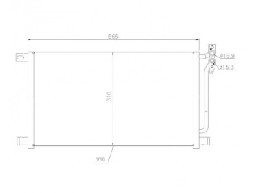Exchanger Condenser OEM  | 64538377648 | 35225 - 53629 - 817405 - 94527 - BW5215