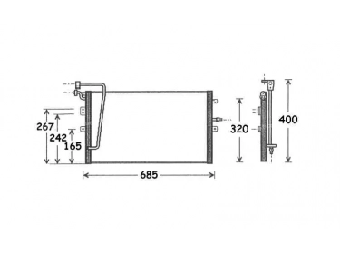 Exchanger Condenser OEM  | 4541215 | 35269 - 53802 - SB5039