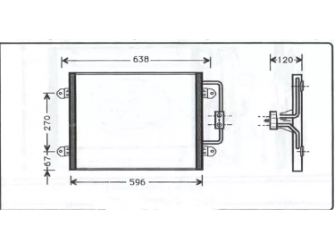 Exchanger Condenser OEM  | 7700425843 - 7700432392 | 35832 - 53774 - 94323 - RT5256