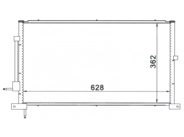 Exchanger Condenser OEM  | 1116809 - 1232914 | 35365 - 817567