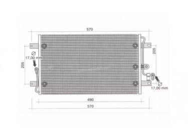 Exchanger Condenser OEM  | 46766594 | 53139