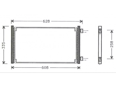 Exchanger Condenser OEM  | 46745054 - 46788049 | 35457 - 7402032 - FT5213