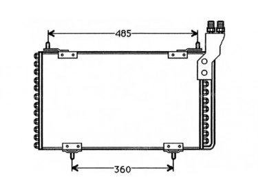 Exchanger Condenser OEM  | 95639220 | 53750 - 816726