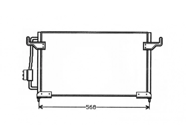 Exchanger Condenser OEM  | 96123386 - 96147839 | 11.5059 - 35090 - 53754 - 816822 - CN5087