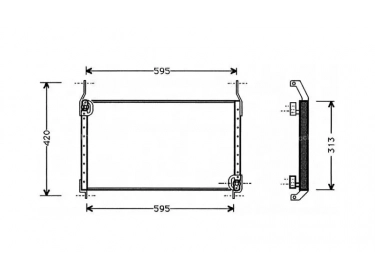 Exchanger Condenser OEM  | 7774281 | 1223450 - 12234500 - 12234501 - 12234502 - 12234503 - 12234504 - 12234505 - 12234506 - 12234507 - 12234508 - 12234509 - 35253 - 53643 - 7401533 - 816974 - DCN09013 - DCN090130 - DCN090131 - DCN090132 - DCN090133 - DCN090134 - DCN090135 - DCN090136 - DCN090137 - DCN090138 - DCN090139 - FT5172 - TSP0225006