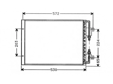 Exchanger Condenser OEM  | 82409694 - 82440586 | 1223182 - 12231820 - 12231821 - 12231822 - 12231823 - 12231824 - 12231825 - 12231826 - 12231827 - 12231828 - 12231829 - 35160 - 53646 - 816678 - FT5155