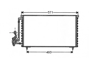 Exchanger Condenser OEM  | 6453C7 - 6453W5 | 35100 - 7401475 - 816637 - PE5155