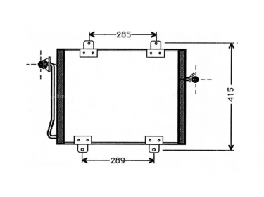 Exchanger Condenser OEM  | 7700272466 | 53756 - 816861 - RT5176