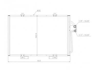 Exchanger Condenser OEM  | 6025109349 | 11.5058 - 35815 - 53769 - 816907 - RT5188