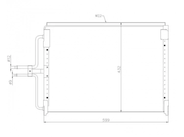 Exchanger Condenser OEM  | 7701038227 | 35162 - 53772 - 7004121 - 816867 - 94201 - RT5189