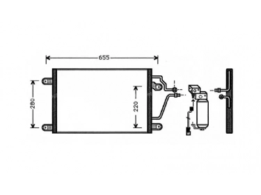 Exchanger Condenser OEM  | 7701040668 - 7701204731 - 7701204733 | 35312 - 53771 - 816839 - 8FC351036201 - RT5211 - TSP0225200