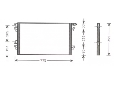 Exchanger Condenser OEM  | 8200008763 - 8200152728 | 35447 - 7401577 - 817568 - RT5280