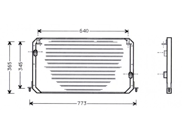 Exchanger Condenser OEM  | 8846006020 - 8846033030 | TO5224